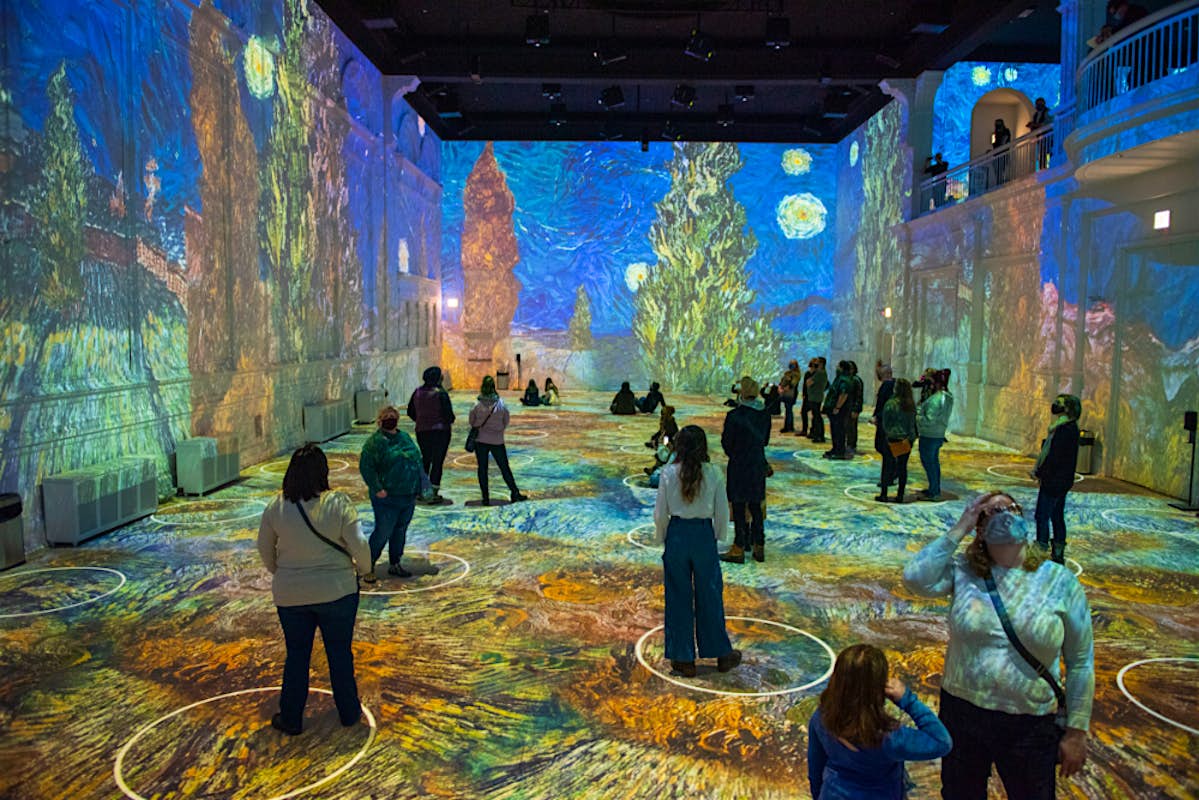 Immersive Vincent van Gogh exhibitions are taking over the US here's